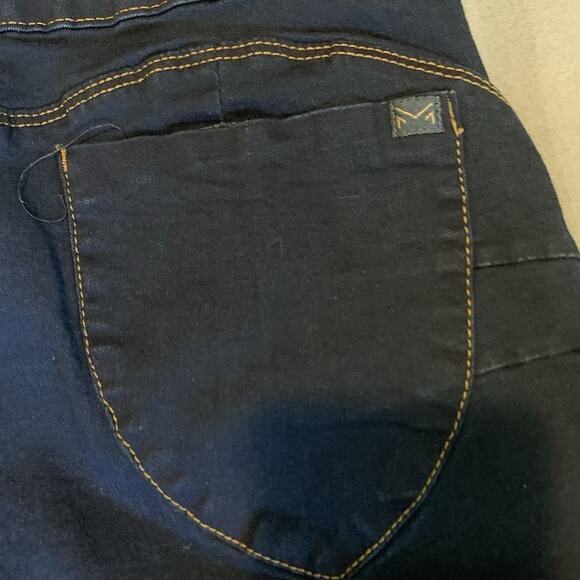 My Size Brand Dark Wash Jeggings One Size 2-12 Comfy Stretchy - Picture 5 of 8